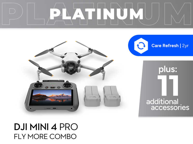 DJI Mini 4 Pro BF Platinum Combo + Care Refresh